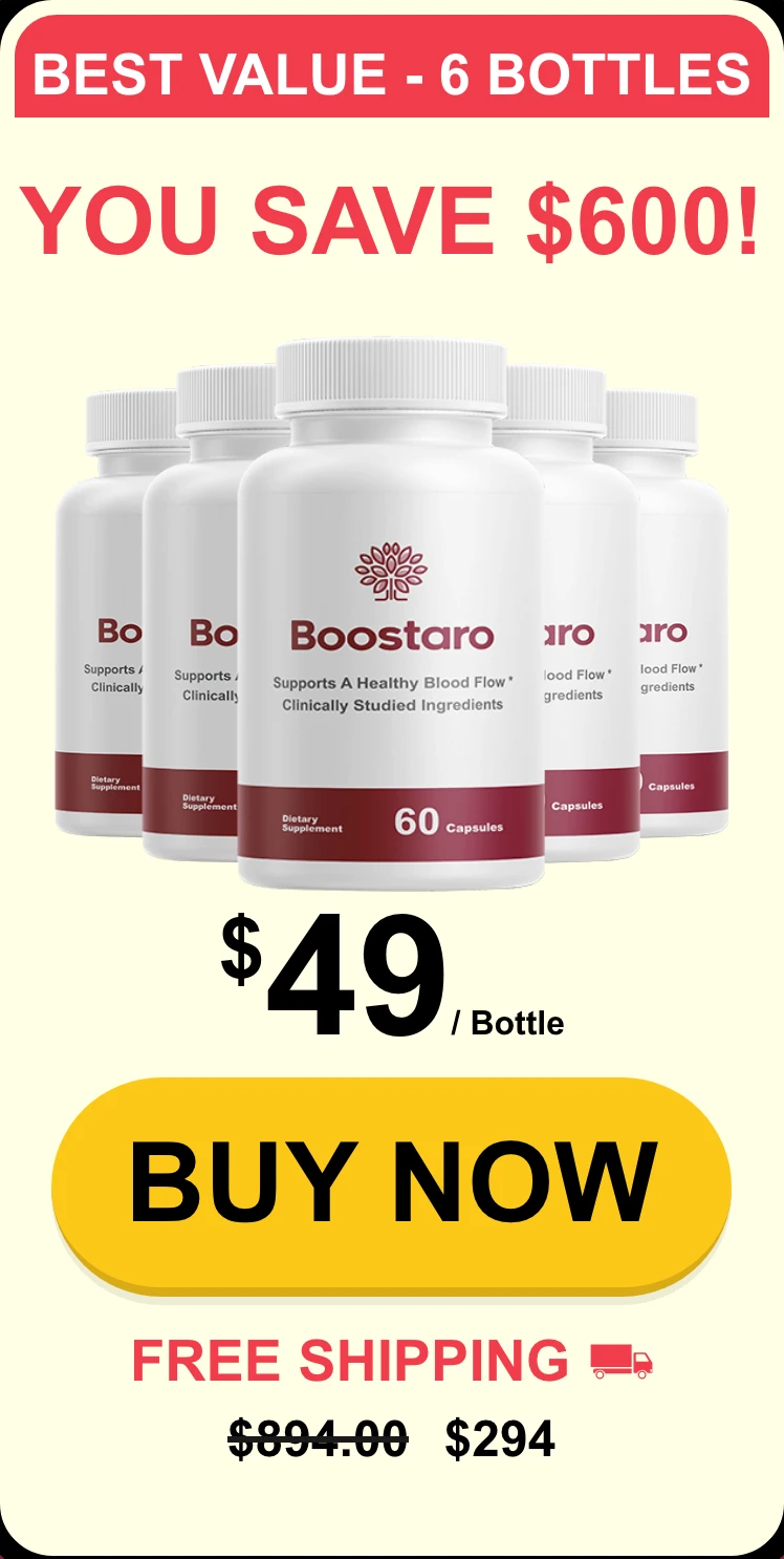 Boostaro 6 bottles
