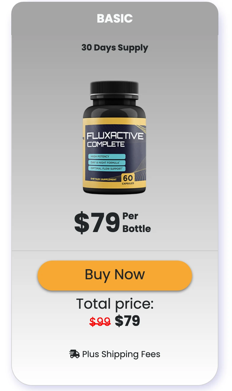 Fluxactive Complete 1 bottle