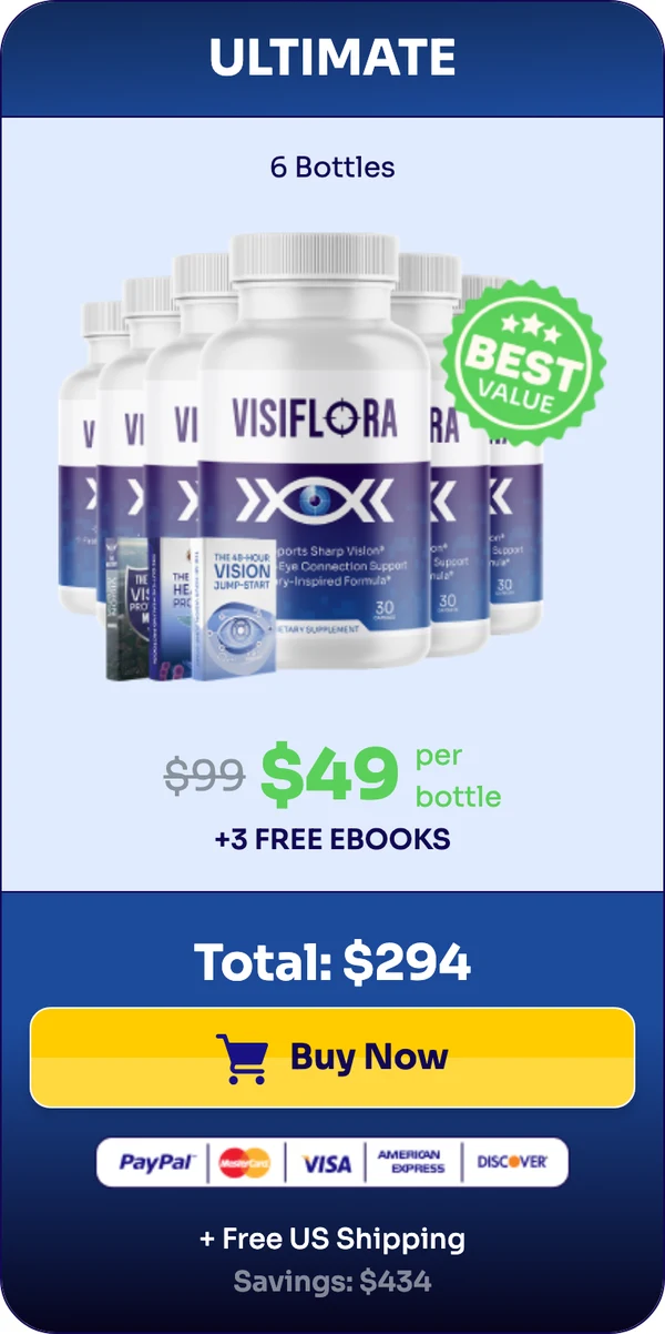 VisiFlora 6 bottles